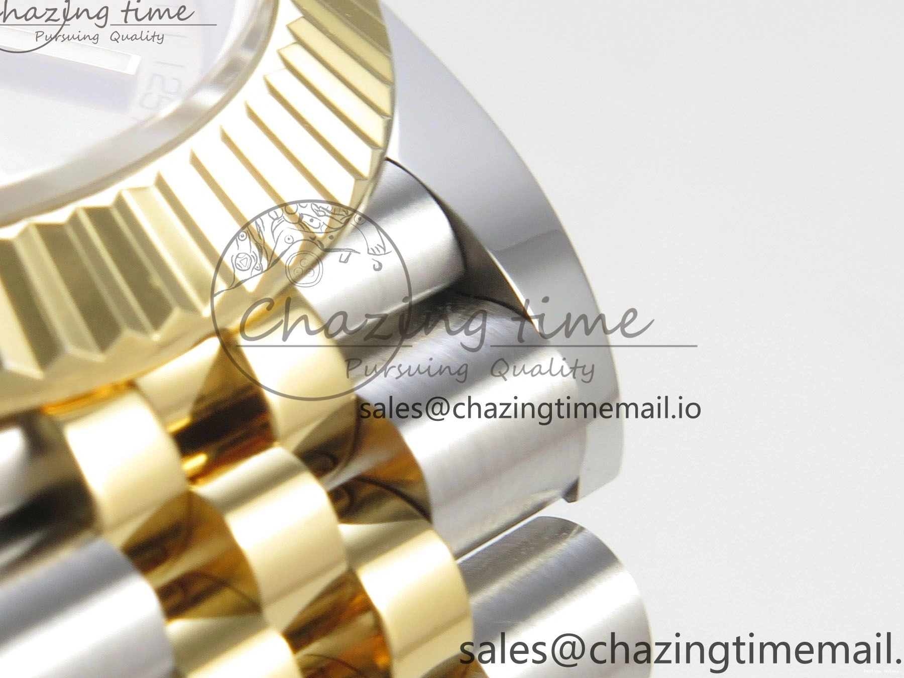 0224 DateJust 41 126333 SS YG ARF 1:1 Best Edition YG Stick Dial on Jubilee Bracelet SH3235 (Weighted) Effortless 216